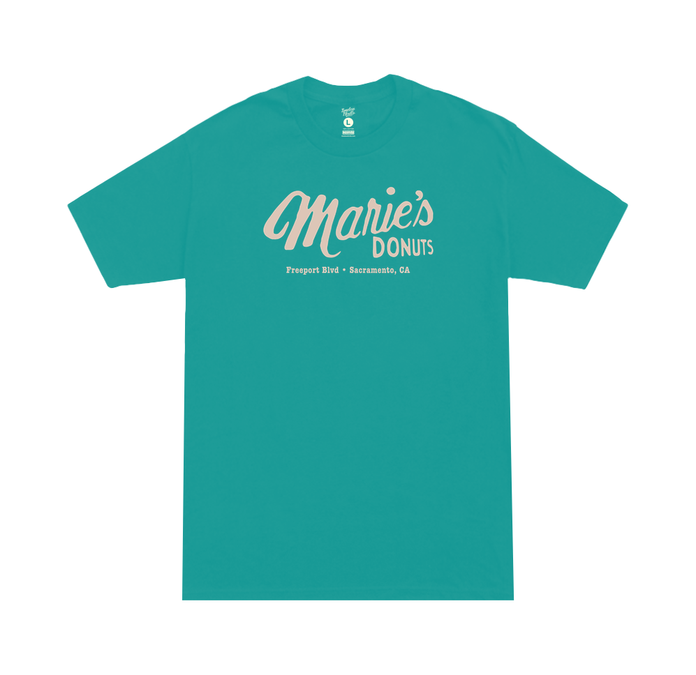 MARIE'S DONUTS Tee jade