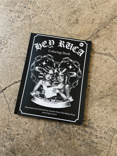 Hey Ruca Coloring Book