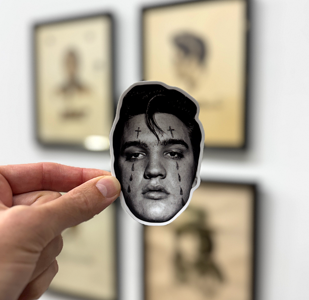 OG Elvis Sticker