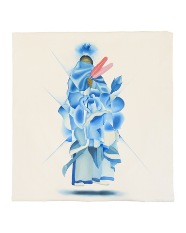 Blue Rosebud