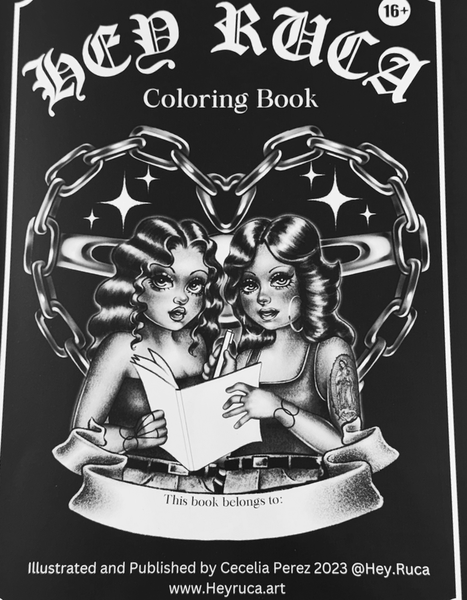 Hey Ruca Coloring Book