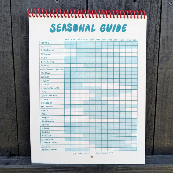 Seasonal Produce Calendar