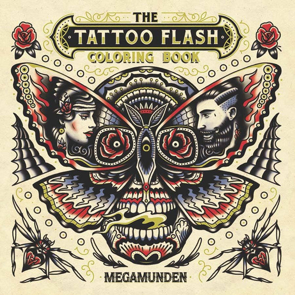 Megamunden - The Tattoo Flash Coloring Book