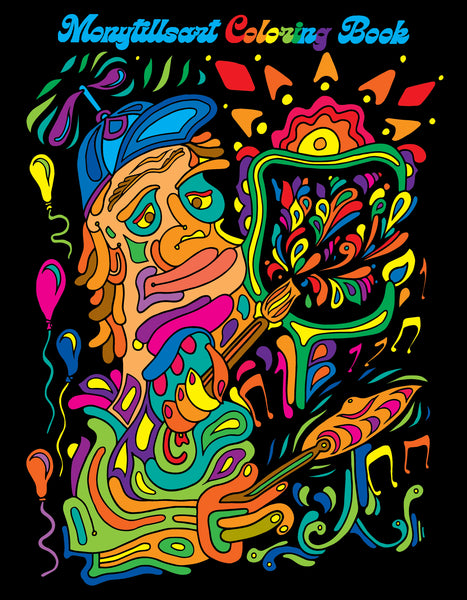 Monytills Art Coloring Book