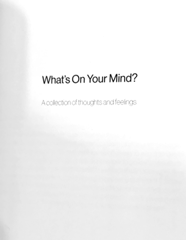 What's On Your Mind?