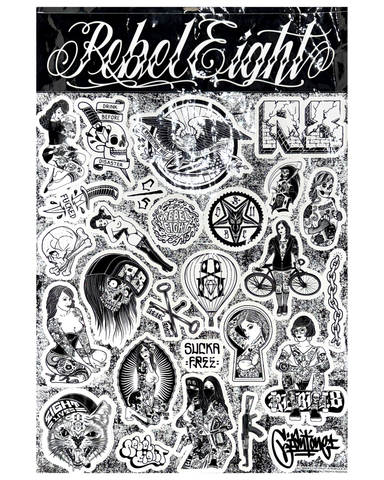 Rebel8 Sticker Sheet