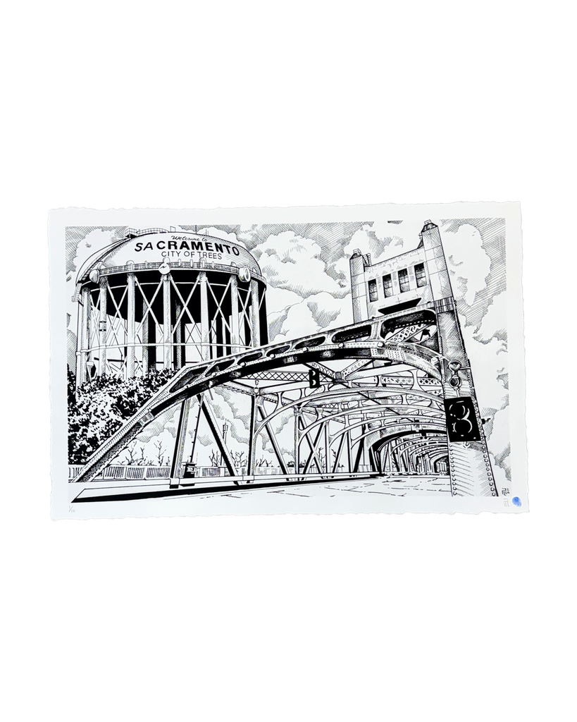 Sacramento City of Trees Limited Edition Prints