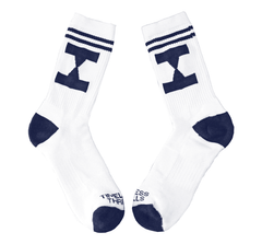 EHG Socks white/obsidian