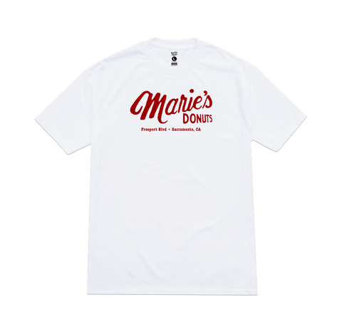 MARIE'S DONUTS Tee white