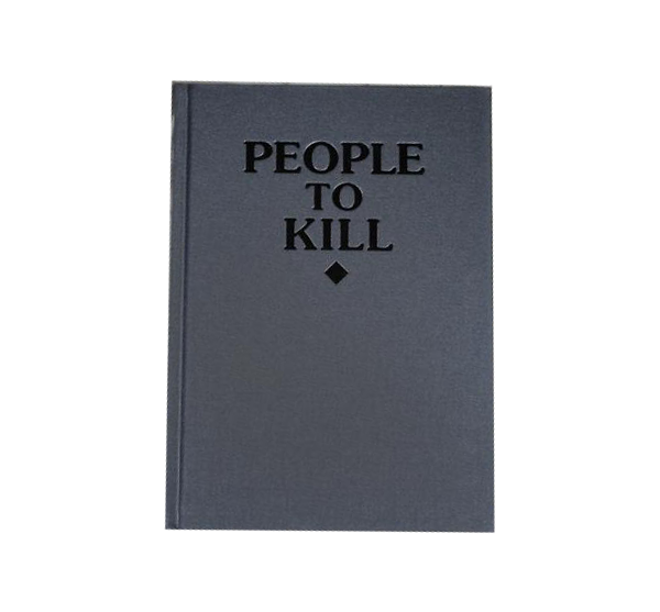 PEOPLE TO KILL Sketchbook