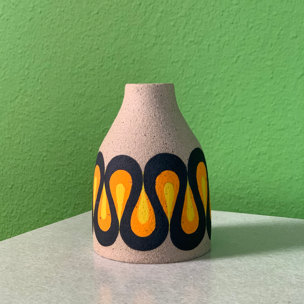Radiating Wave Bud Vase 02