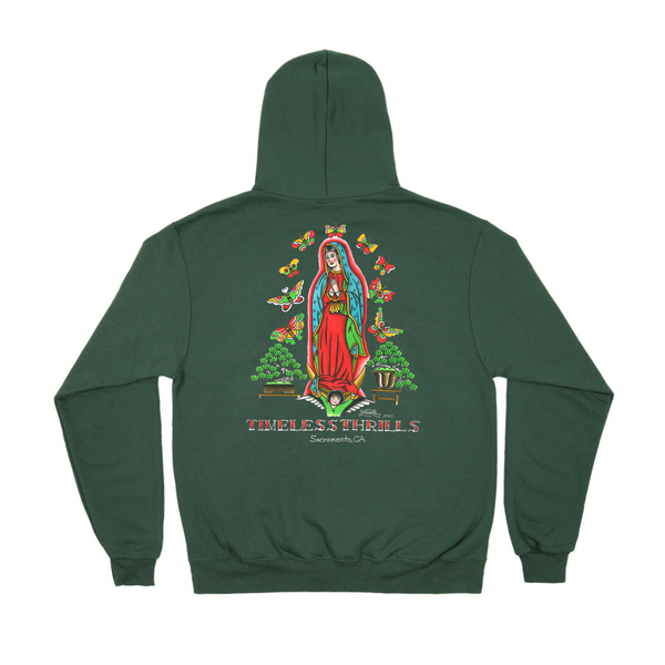 YUSUKE Champion® Hoodie forest