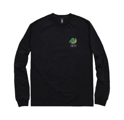 YUSUKE Longsleeve Tee black