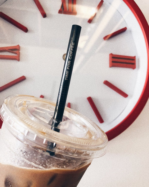 TIME FOR COFFEE Reusable Straw